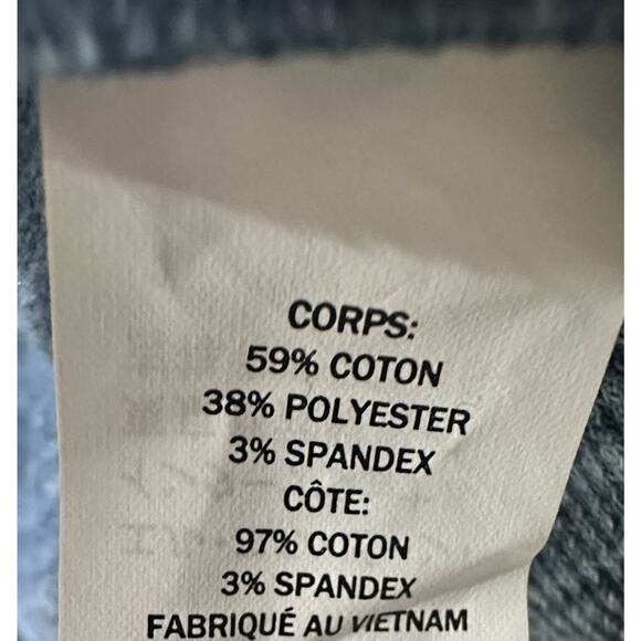 NWT LL Bean Cozy 1X Funnel Neck Pullover Marked Blue NWT Thumb holes - Picture 7 of 11